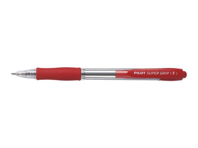 Kulpenna PILOT Super Grip fine 0,7 röd - 2