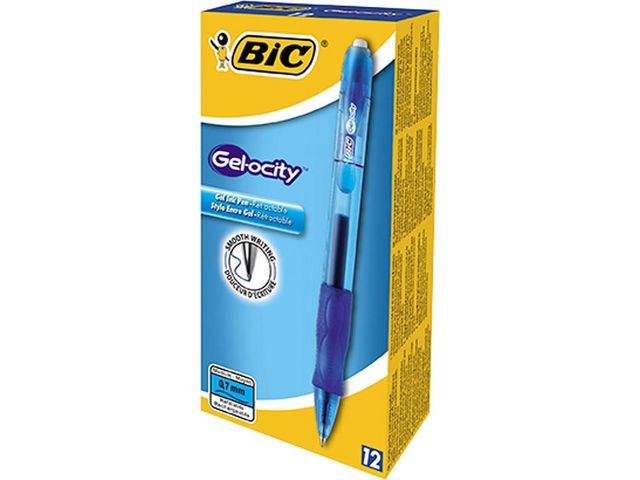 Gelpenna BIC Gel-ocity 0,7 blå - 2