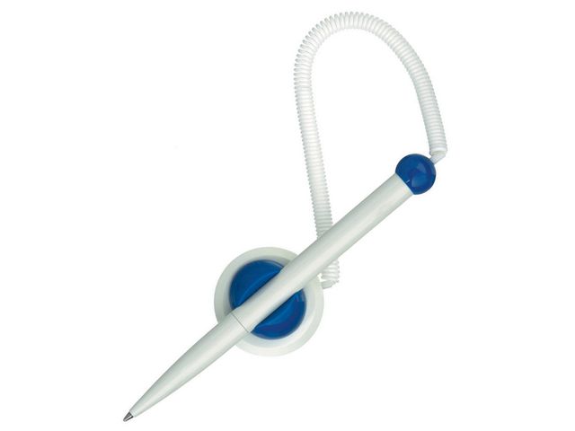 Kulpenna Klick-fix vit/blå - 2