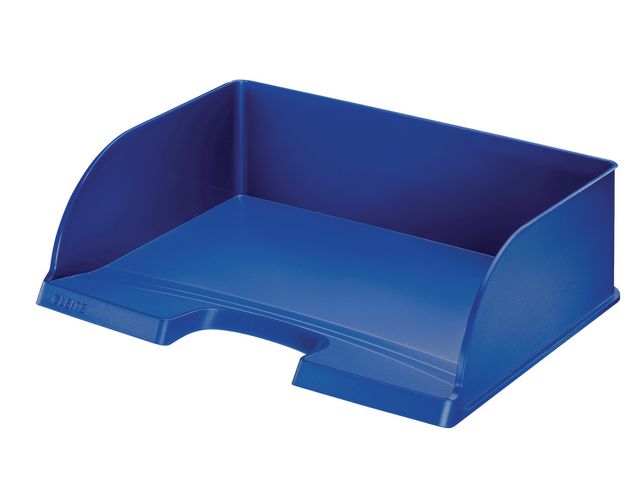 Brevkorg Jumbo LEITZ Plus öpp.lång blå - 2