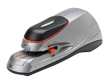 Elhäftare REXEL Optima Grip svart/silver