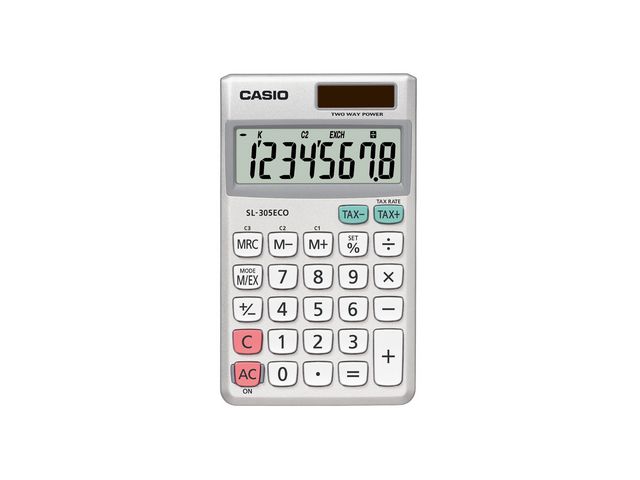 Miniräknare CASIO SL-305ECO