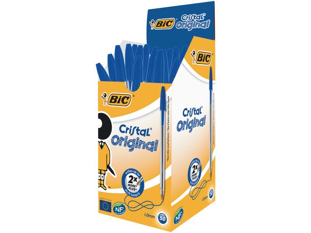 Kulpenna BIC Cristal 1,0 blå - 4