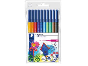 Fiberpennor Staedtler Noris 10/fp