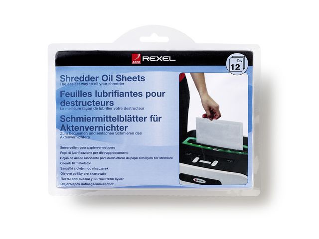 Dokumentförstörare- Oljeblad 12/FP