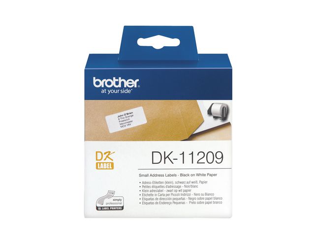 Etikett BROTHER universal 29x62mm 800/FP
