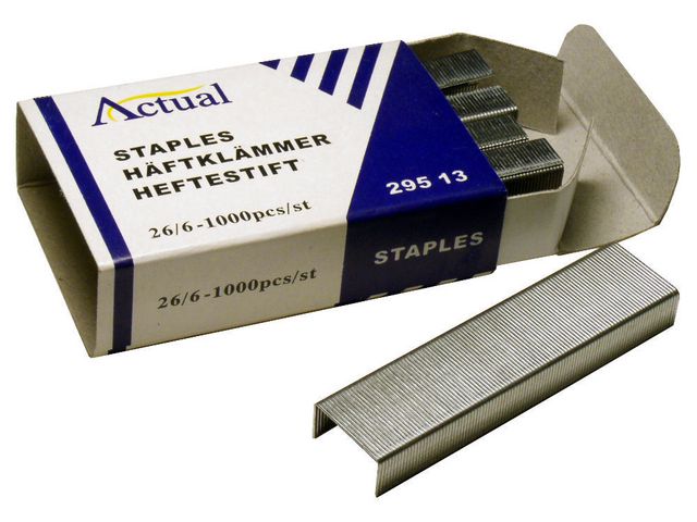 Häftklammer 26/6 1000/FP