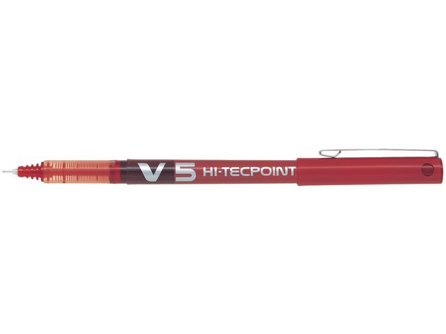 Bläckkulpenna PILOT Hi-Tec V5 0,5 röd - 3