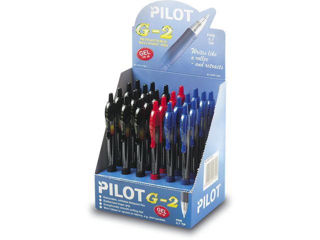 Gelpenna PILOT G-2 0,7 svart - 2
