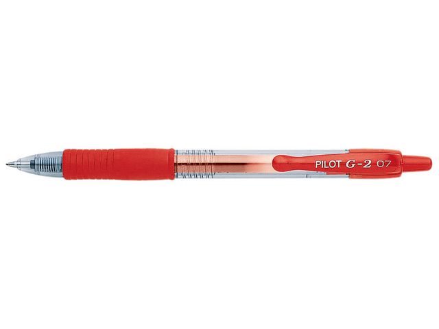 Gelpenna PILOT G-2 0,7 röd - 3