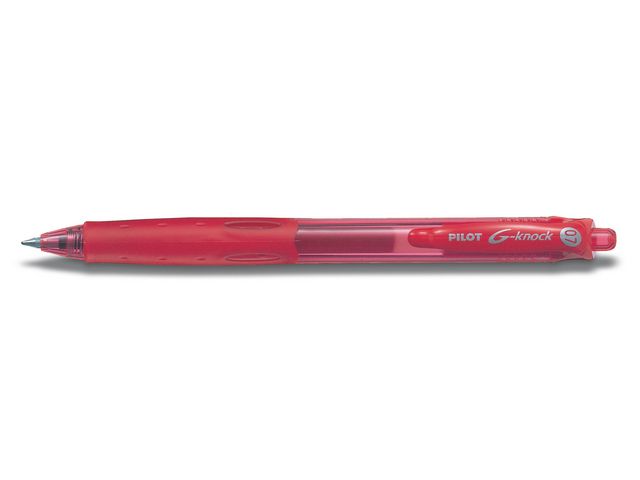 Gelpenna PILOT G-knock 0,7 röd - 2