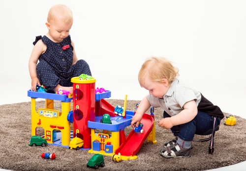 Leksaksgarage och verkstad Viking toys - 2