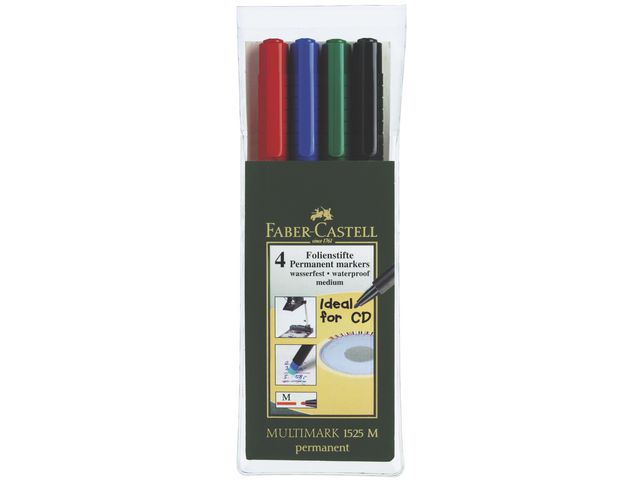 Märkpenna VF FABER CASTELL medium 4/FP