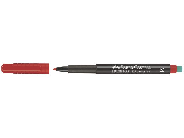 Märkpenna VF FABER CASTELL medium röd