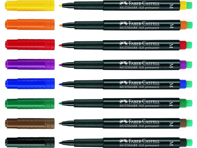 Märkpenna VF FABER CASTELL medium blå - 2