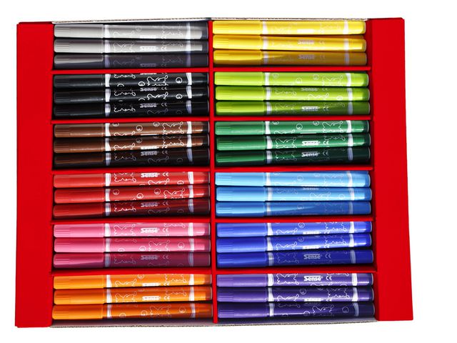 Tuschpennor Sense Jumbo 108/fp