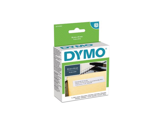 Etikett DYMO Universal 19x51 mm 500/FP