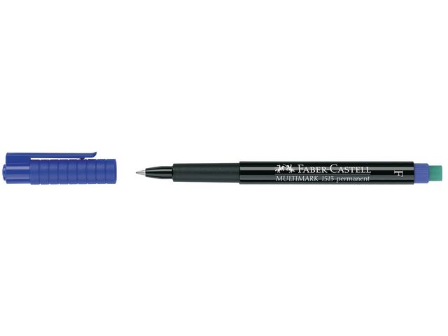 Märkpenna VF FABER CASTELL fine blå - 2