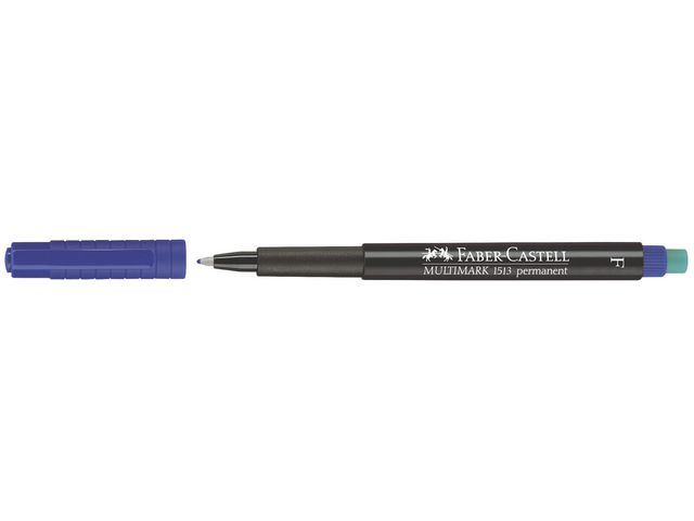 Märkpenna VF FABER CASTELL fine blå