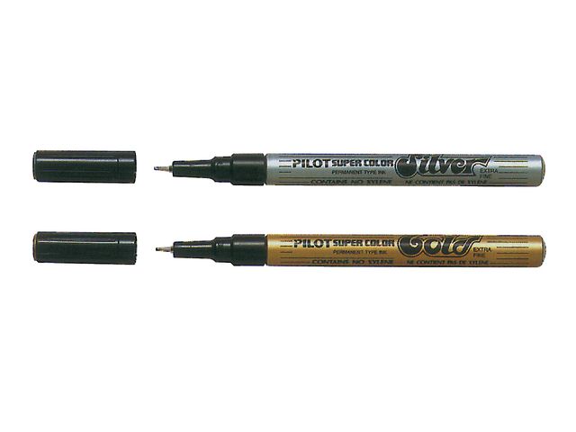 Märkpenna PILOT Super Color guld EF - 3