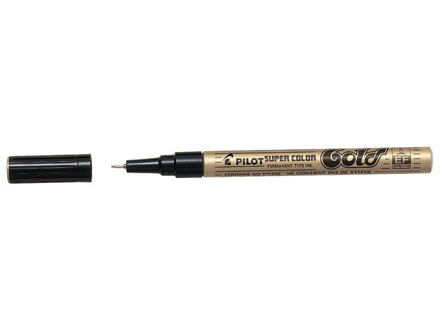 Märkpenna PILOT Super Color guld EF - 2