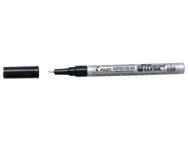 Märkpenna PILOT Super Color silver EF - 2