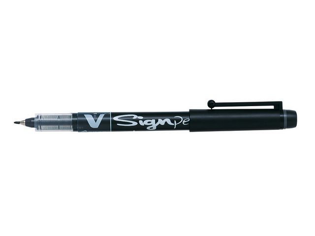 Fineliner PILOT V-sign Pen svart