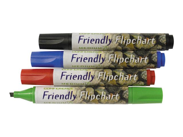 Blädderblockspenna FRIENDLY skuren 4/FP - 2
