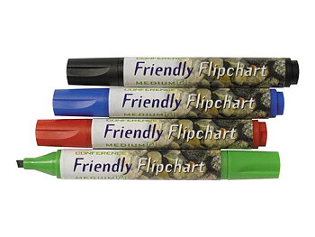 Blädderblockspenna FRIENDLY skuren 4/FP