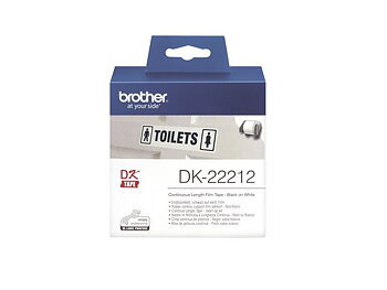 Etikett BROTHER löpande pl 62mmx15,24m