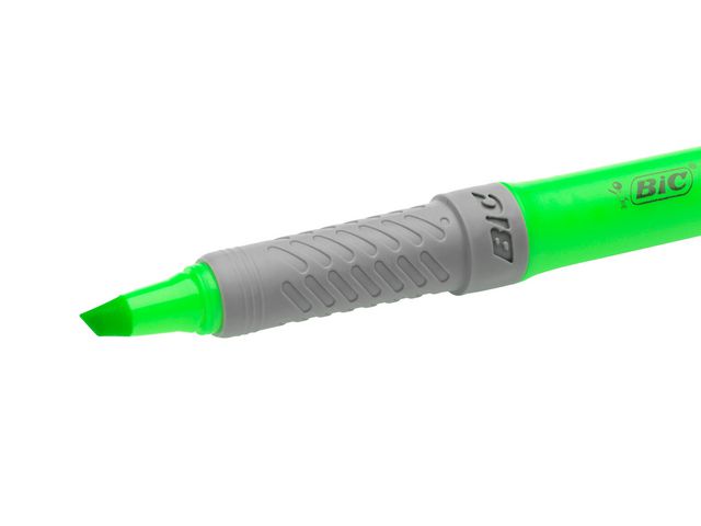 Överstrykningspenna BIC Grip Grön - 2