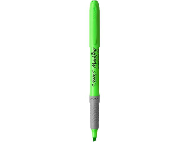 Överstrykningspenna BIC Grip Grön - 4