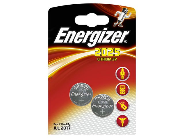 Batteri ENERGIZER Cell Lithium 2025 2/FP