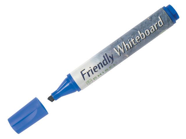 Whiteboardpenna FRIENDLY sned blå - 2
