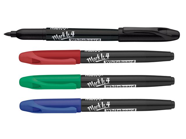 Whiteboardpenna MARVY Markit rund 4/FP
