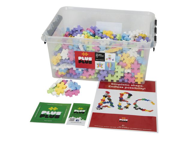 Plus Plus Midi Pastell 400 delar
