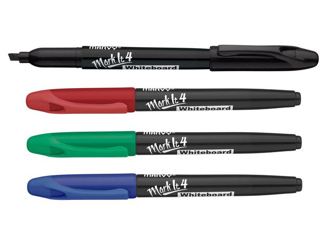 Whiteboardpenna MARVY Markit sned 4/FP