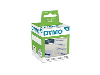 Etikett DYMO hängmapp 50x12mm 220/FP
