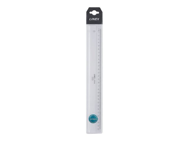 Linjal LINEX A1530M plast 30cm - 2