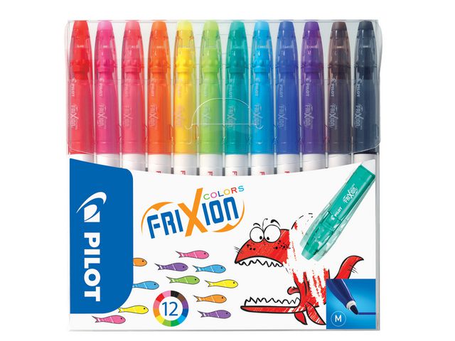 Fiberpennor Pilot Frixion Color 12/fp