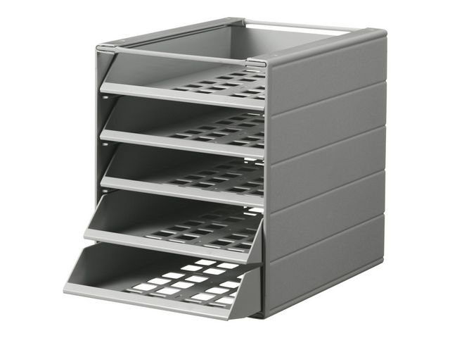 Blankettbox Idealbox Basic 5-fack grå - 2
