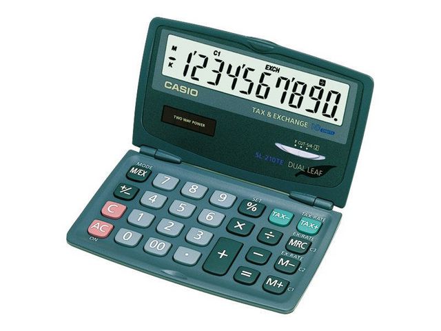 Miniräknare CASIO SL-210TE - 2