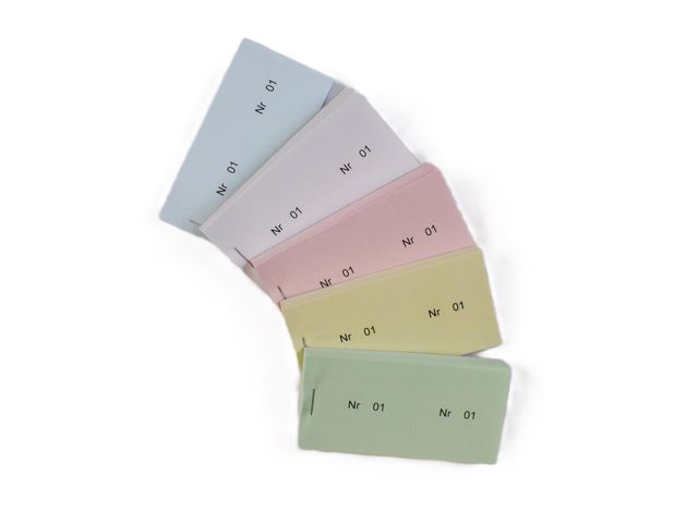 Biljettblock 1-100 grön - 2