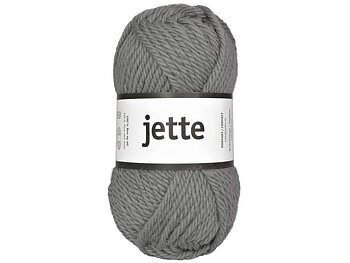 Ullgarn Jette 50g grå