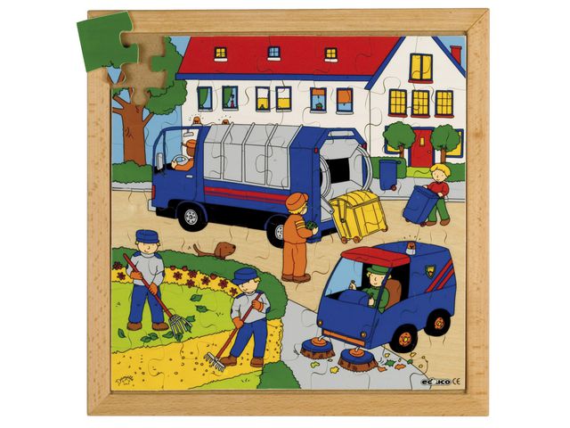 Rampussel renhållning 34 cm 49 bitar