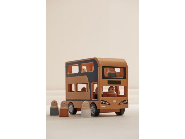 Buss i trä dubbeldäckare från Kids Concept - 3