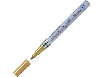 Märkpenna Deco color Fine guld 1/fp