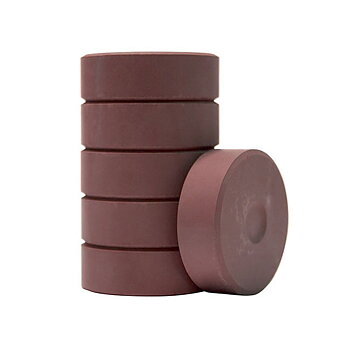 Färgblock 44 mm brun 6/fp