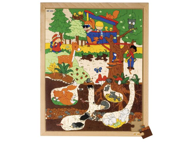 Rampussel skog 40 cm 120 bitar