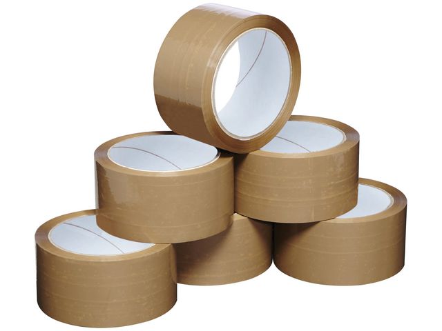 Packtejp PP 50mmx100m Brun 6/FP - 2